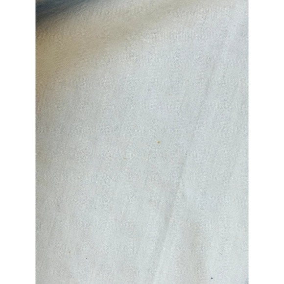 Vintage Handmade Girl With Umbrella Lace Dress Needlepoint Pillowcase 30" X 20" - Picture 5 of 7